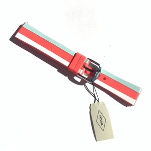 NEW Striped Fossil Watch Band